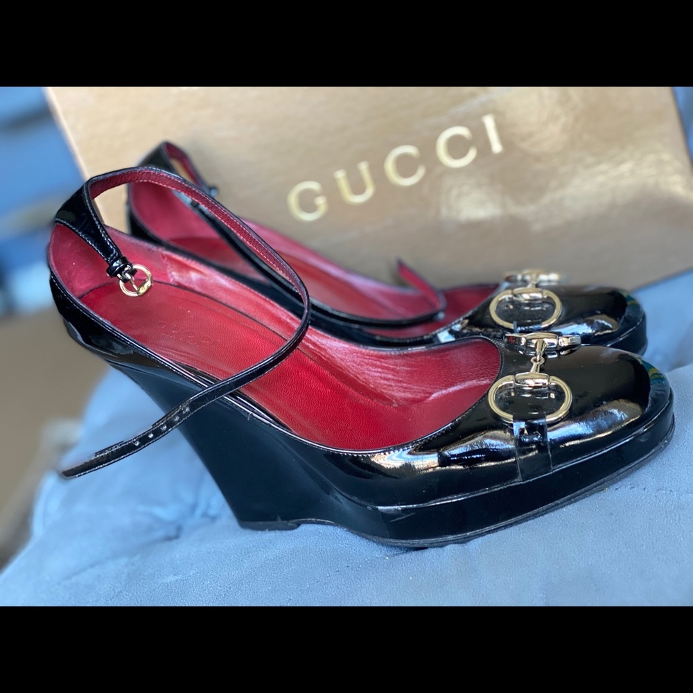 Gucci shoes wedge - Picture 1 of 5